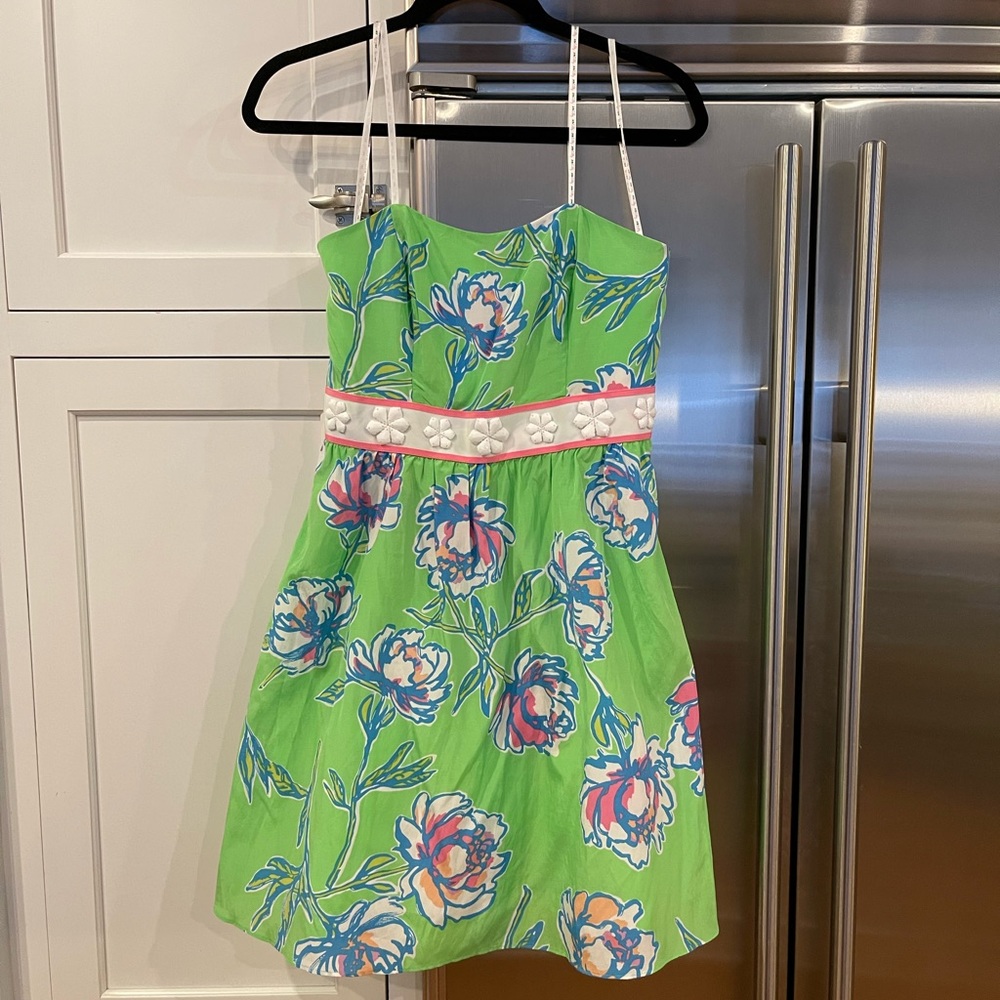 Lily Pulitzer Green Langley Dress Size 2 NWT